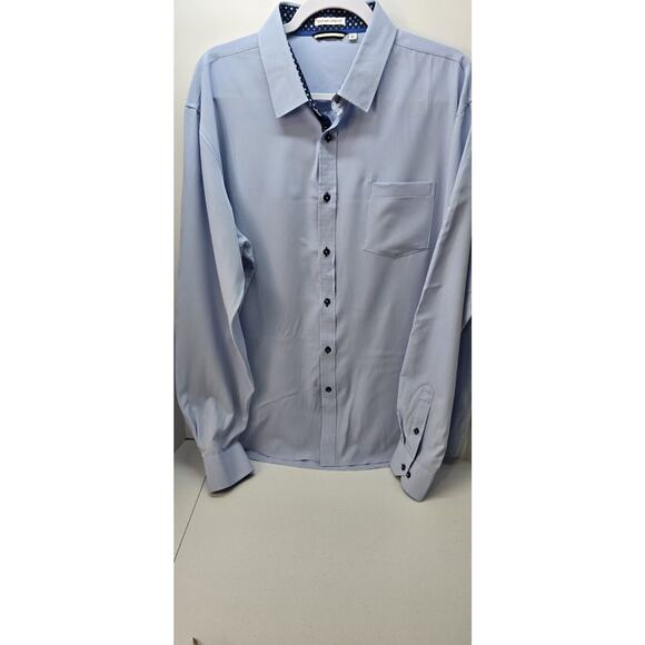 Mens Button Down XL Four Way Stretch Shirt Mens - Picture 1 of 8